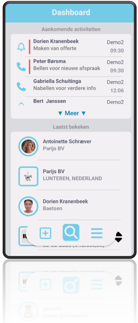 app dashboard