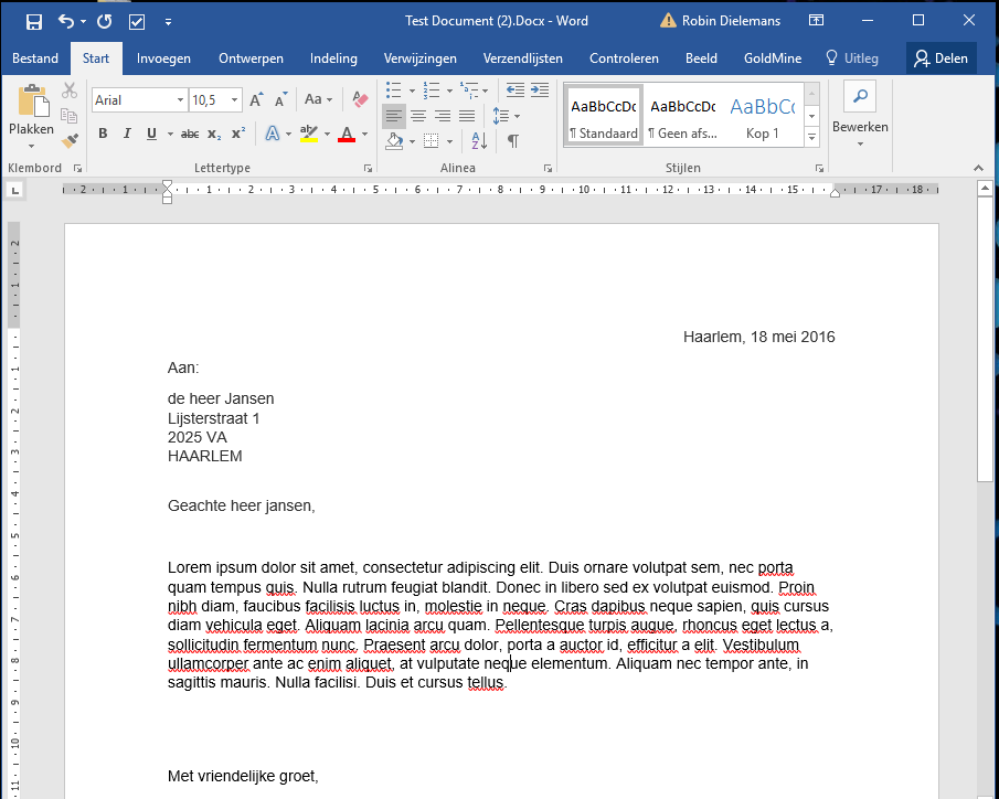 word document